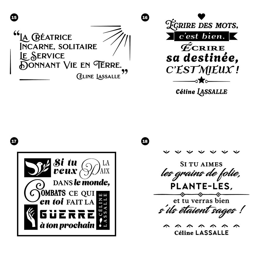 Citation Adhésif